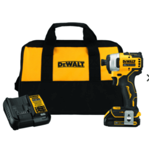 DEWALT 20V Max Lithium-Ion Brushless Impact Kit