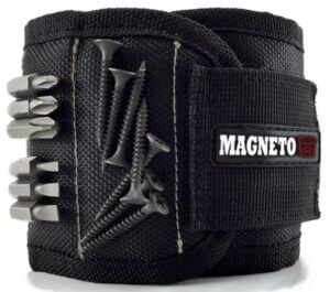 Magneto Magnetic Wrist, Arm & Leg Bands with Tool Pouches 