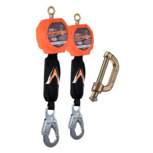 Dual 11' Pygmy Hog SRLs with Connector Kit (Steel Snap Hook) 