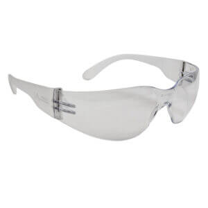 Clear Frame Safety Glasses (12 Pack) 