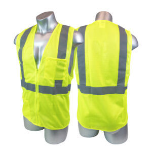 High Visibility Field Vest Yellow, 3XL
