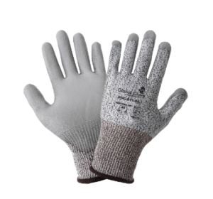 Polyurethane Coated Cut Resistant Gloves - dozen (6 pairs) Large