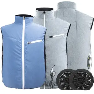 Cooling vest with two USB fans