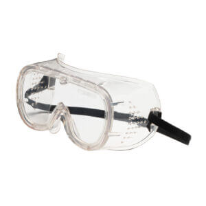 Direct Vent Goggles with Clear Body and Clear Lens