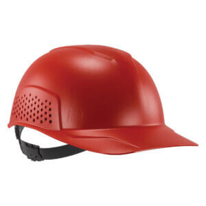 Skullers Vented Hard Shell Bump Cap - Color Red