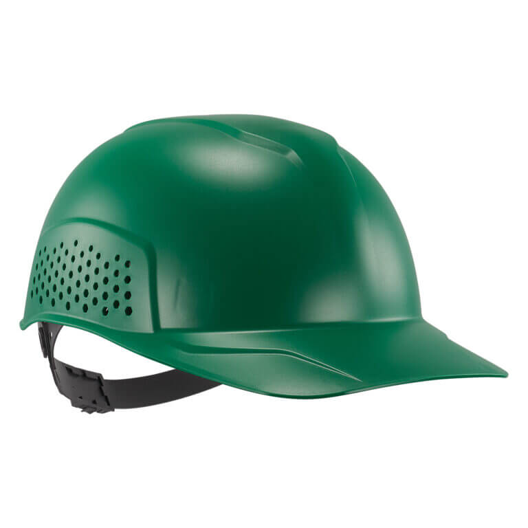 Skullers Vented Hard Shell Bump Cap - Color Green