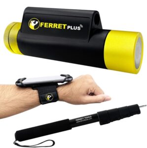 Ferret Plus Bundle with Inspection Camera, Extendable Pole and Wristband