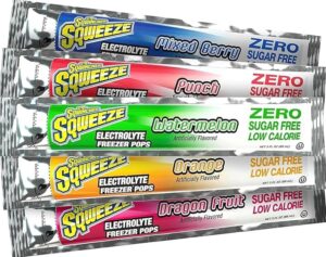 Sqwincher Sqweeze Electrolyte Freezer Pops - Sugar Free