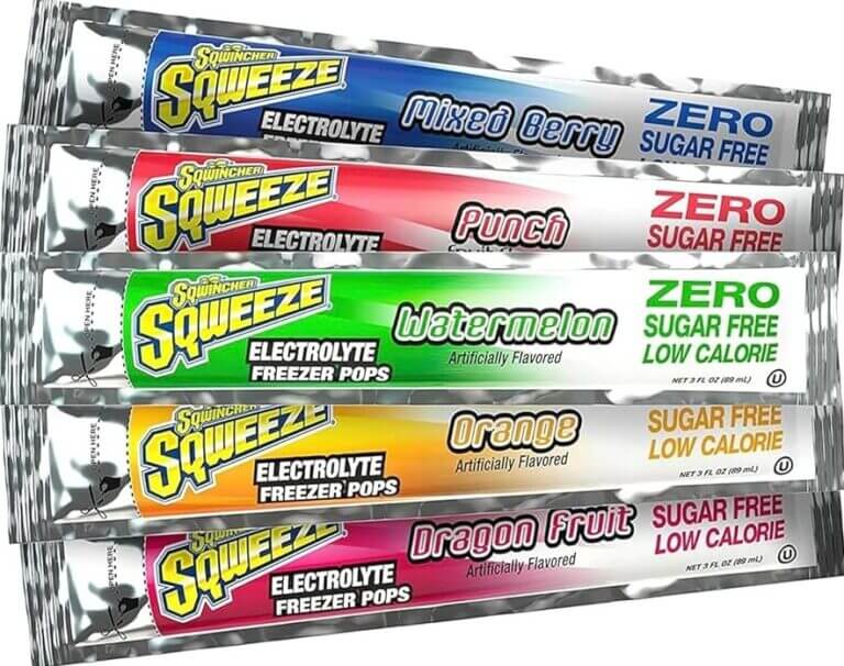 Sqwincher Sqweeze Electrolyte Freezer Pops - Sugar Free