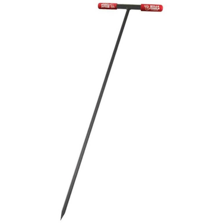 Steel Soil Probe with T-Style Handle - 48" length