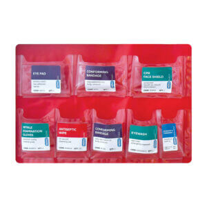 SUREFILL™ First Aid Cabinet Door Pocket 2 Shelf Empty