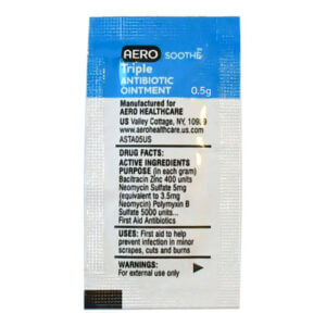 AEROSOOTHE Triple Antibiotic Packet .5g x5