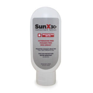 SunX30 Sunscreen Lotion, 4 oz. Bottle