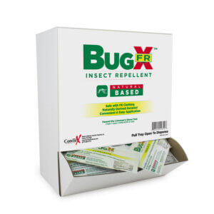 BugX30 Insect Repellent Wipes DEET, Bulk Pack 