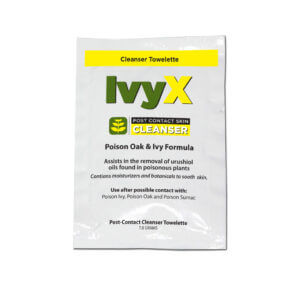 IvyX Post-Contact Cleanser Packets, Bulk 300/box