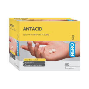 AeroTab™ Antacid Tablets 