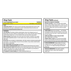 AeroTab™ Non-Aspirin Tablets 