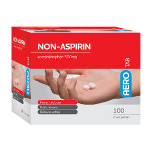 AeroTab™ Non-Aspirin Tablets 