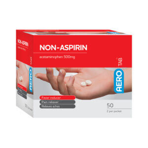 AeroTab™ Non-Aspirin Tablets 