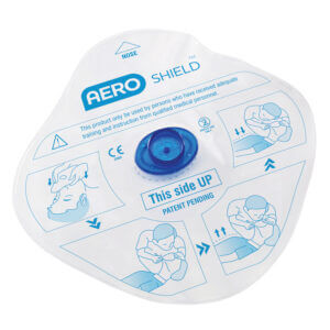 AEROSHIELD™ CPR Face Shield Disposable 10/bag
