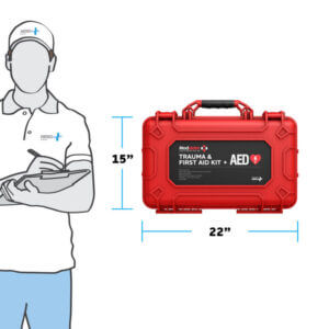Modulator Trauma Kit with HeartSine & Bleed Control – XL Rugged Hard Case 