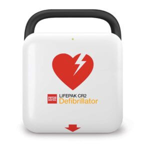 LIFEPAK CR2 USB Defibrillator, Semi-Automatic, English, Handle