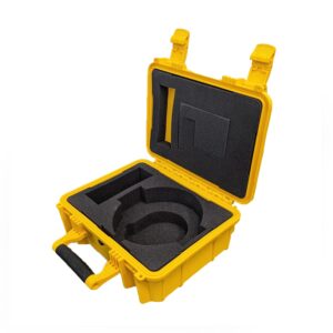 CardiAct Rugged Watertight Carry Case, Yellow, fits Heartsine AED