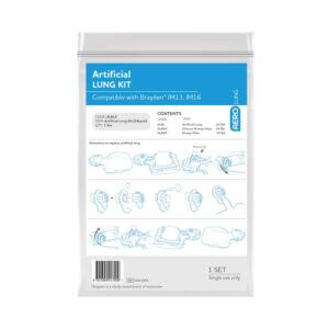 AEROLUNG™ Brayden Manikin Lung Kit 24/pk with filters & valves