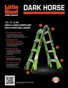 Little Giant Dark Horse Ladder 