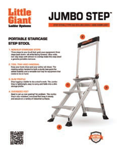 Little Giant Jumbo Step Ladder 