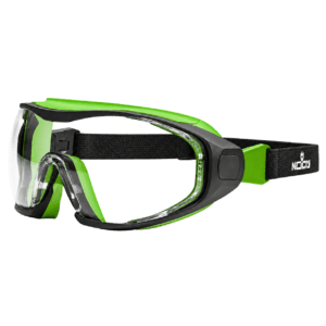 Hybrid Pro Clear Convertible Safety Glasses & Goggles 