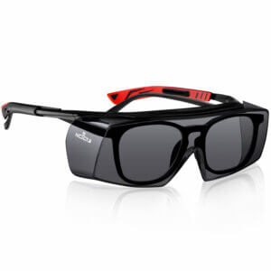 OverSpecs+ Tinted Safety Glasses 