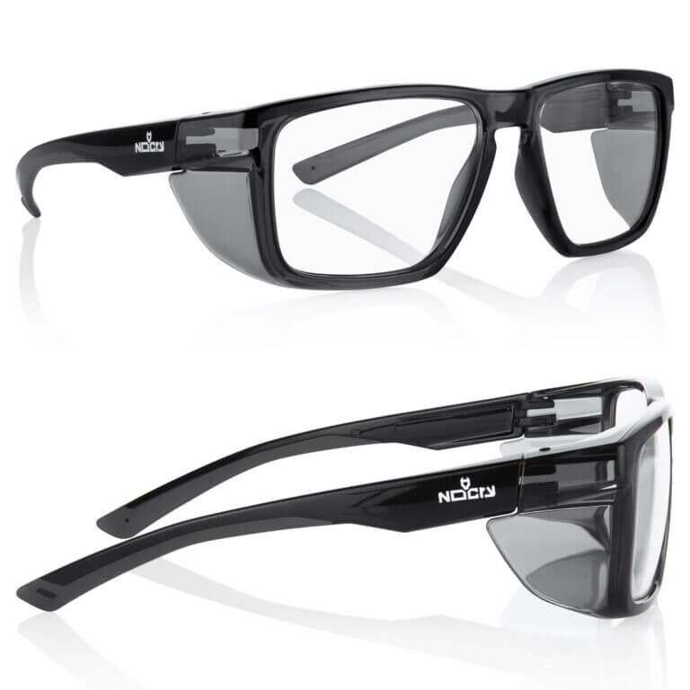 SideArmor Prescription Safety Readers +2.0 (Black & Black)